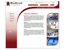 Tablet Screenshot of macdermid-eu.net
